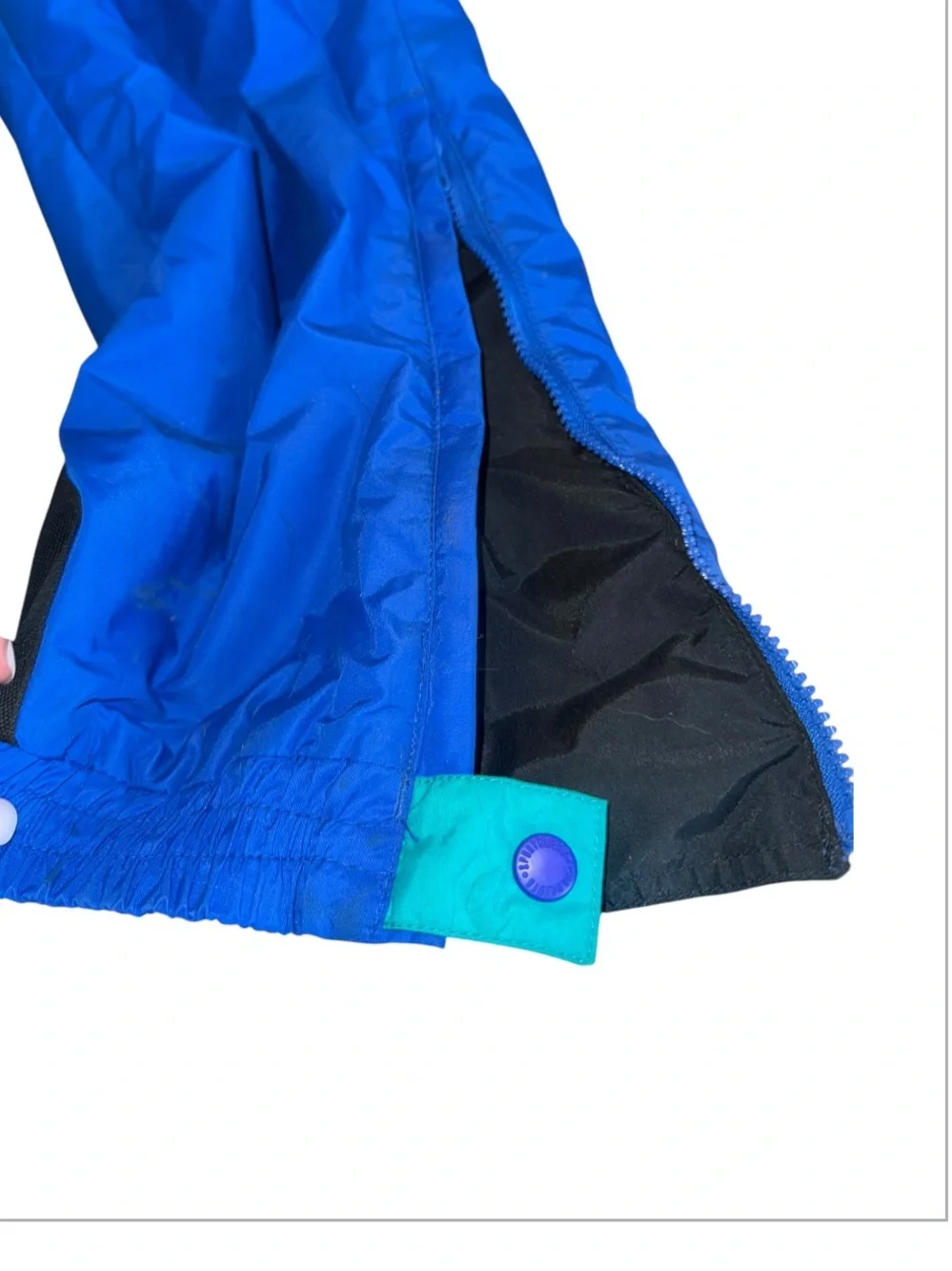 Columbia Vintage 90s Ski Snow Suit One Piece Men’s XL Blue Teal Snowsuit
